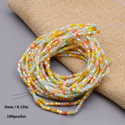 Cuentas De Vidrio En Colores Mezclados Para DIY Collares Y Pulseras