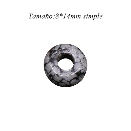 Cuentas De Piedra 8x14mm Para DIY, Accesorios De Collares y Pulseras