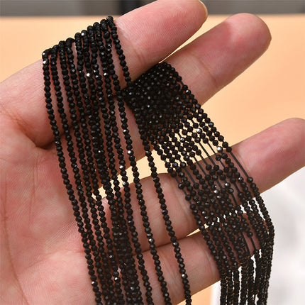 200 Piezas Cuentas De Cristal De Vidrio Facetado 2mm Para DIY Collar