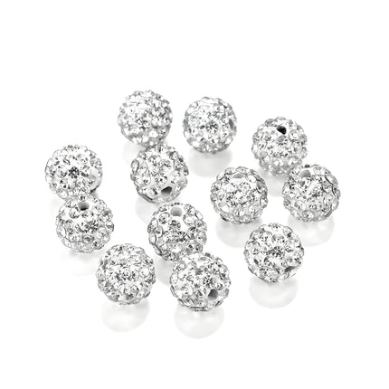Cuentas Redondas De Arcilla Suave De 10 mm Para DIY, Paquete De 50