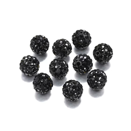 Cuentas Redondas De Arcilla Suave De 10 mm Para DIY, Paquete De 50