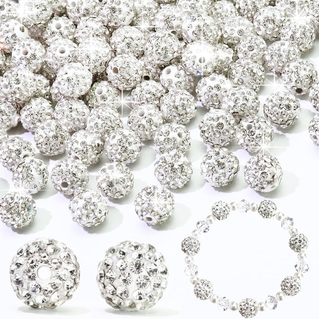 Cuentas Redondas De Arcilla Suave De 10 mm Para DIY, Paquete De 50