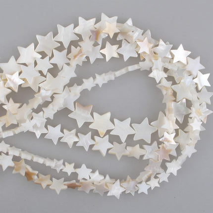 Cuentas De Perla Irregular En Forma De Estrella, Corazón Y Redond 8MM