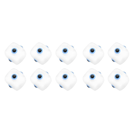 Cuentas De Resina En Forma De Ojo De Diablo Para Collar y Pulsera 10pcs