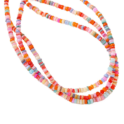 Cuentas De Concha Natural Irregular 3MM Para Collares Y Pulseras DIY