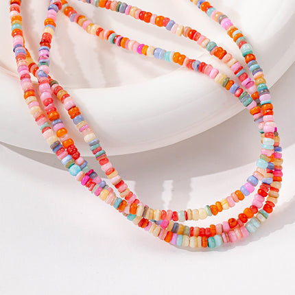 Cuentas De Concha Natural Irregular 3MM Para Collares Y Pulseras DIY