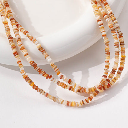Cuentas De Concha Natural Irregular 3MM Para Collares Y Pulseras DIY