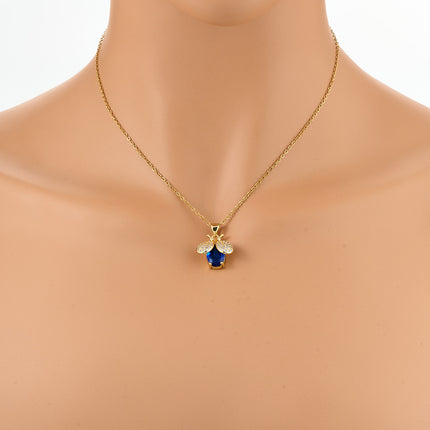 Collar Con Diseño Único Con Colgante De Luciérnaga Nuevo Para Mujer