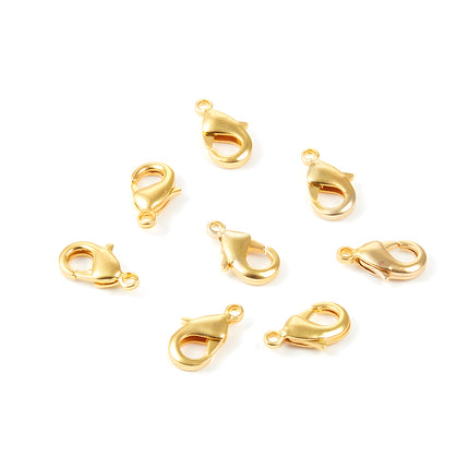 Cierres De Langosta Chapados En Oro 18K En Aleación Para DIY Collar