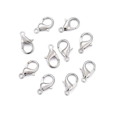 Cierres De Langosta Chapados En Oro 18K En Aleación Para DIY Collar