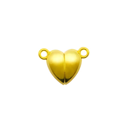 Cierres Magnéticos En Forma De Corazón Para Collares Y Pulseras, 5 Uds