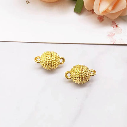 Cierres Magnéticos En Forma De Corazón Para Collares Y Pulseras, 5 Uds