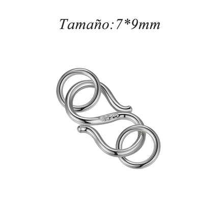 Cierres De Plata Y Oro Para Collares Y Pulseras, W Y S, Paquete DIY