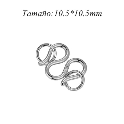 Cierres De Plata Y Oro Para Collares Y Pulseras, W Y S, Paquete DIY
