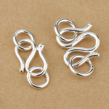 Cierres De Plata Y Oro Para Collares Y Pulseras, W Y S, Paquete DIY