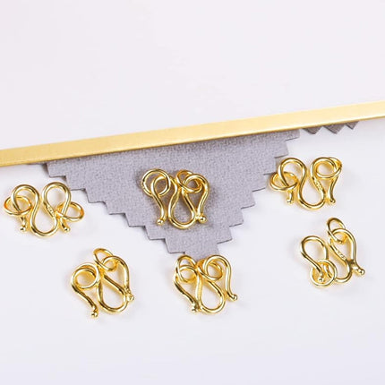 Cierres De Plata Y Oro Para Collares Y Pulseras, W Y S, Paquete DIY