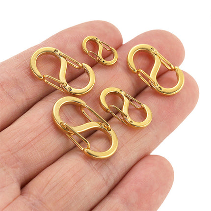 5 Piezas Cierres S De Acero Inoxidable Para Collares Y Pulseras