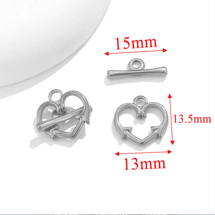 Cierres OT De Acero Inoxidable Para Collares Y Pulseras, DIY