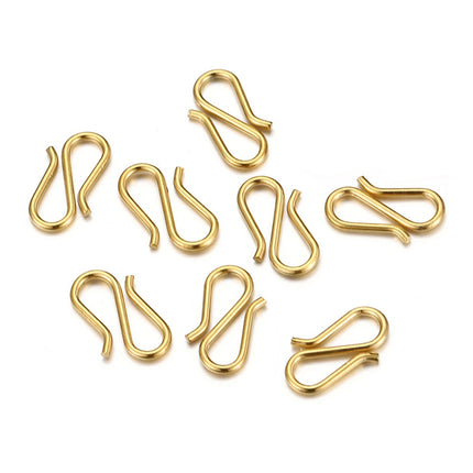 Cierres S De Acero Inoxidable Para Collares Y Pulseras, 20 Uds, DIY