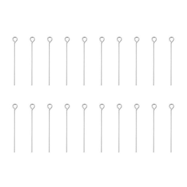 Agujas De Acero Inoxidable En Forma De T Y 9 Para Ensartar Cuentas DIY