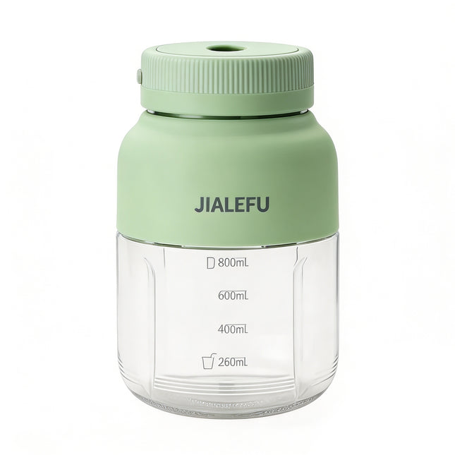 1300ML Vaso Licuador Inalámbrico con Tapas Dobles Cuchilla de acero de 38 hojas Batería de Larga Duración para Viajes, Deporte y Camping