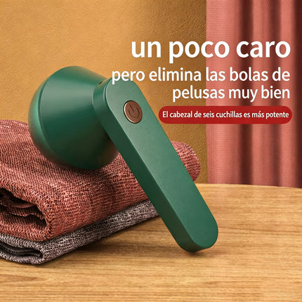 Quitapelusas Eléctrico Portátil para Ropa Larga duración de batería