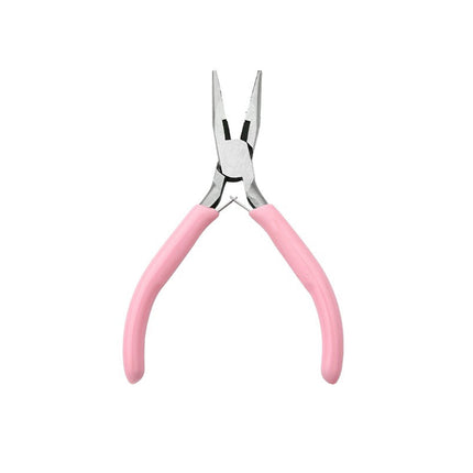 Pinzas Para Joyería DIY, Punta Fina Y Redonda, Herramienta Multifuncional