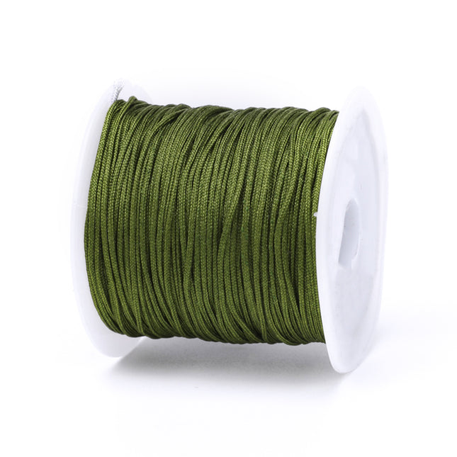 Hilo De Nailon 0.8mm Para Manualidades, Pulseras Y Collares, DIY Tejido