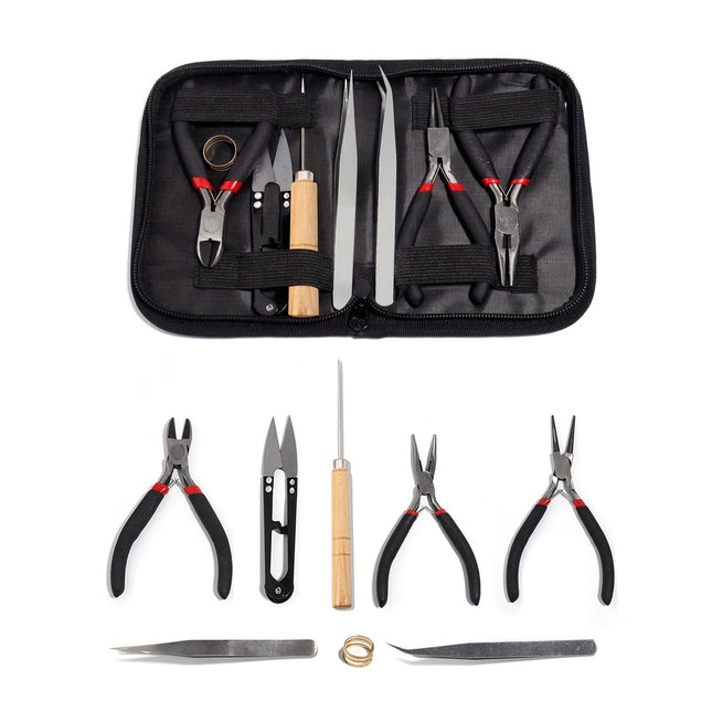 Set De Herramientas Para Joyería DIY, Pinzas, Tijeras Y Alicates Multifuncionales