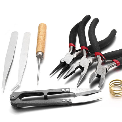 Set De Herramientas Para Joyería DIY, Pinzas, Tijeras Y Alicates Multifuncionales
