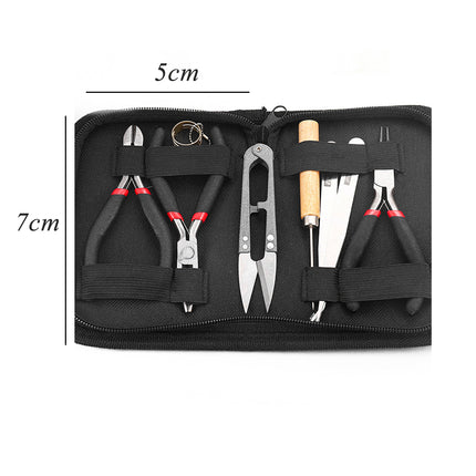 Set De Herramientas Para Joyería DIY, Pinzas, Tijeras Y Alicates Multifuncionales