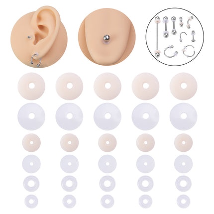 50 Uds Estilo Simple Color Sólido Gel De Sílice Unisexo Empaquetadura