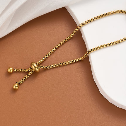 Pulsera Clásica Doble Capa Con Mariposa Dorada Ajustable, Diseño Delicado