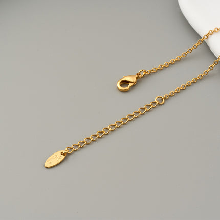 Pulsera Y Anillo De Trébol De Cuatro Hojas Cobre Cadena De Dedo Integrada