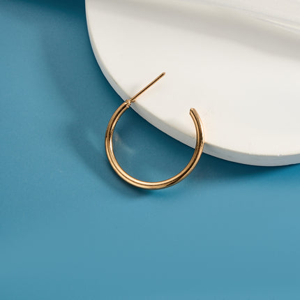 Aretes Geométricos En Forma De Círculo En Aleación Pendientes Set