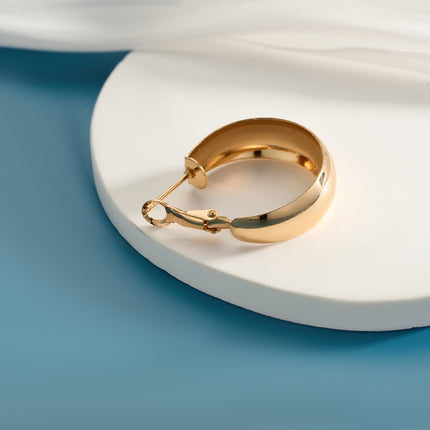 Aretes Geométricos En Forma De Círculo En Aleación Pendientes Set