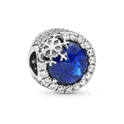 Set 6 Colgantes de Aleación, Serie Azul con Elegante Diseño de Esfera